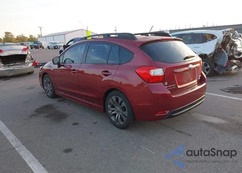 2013 Subaru Impreza 2.0I Sport Premium from USA, damaged, VIN JF1GPAL67D2871929